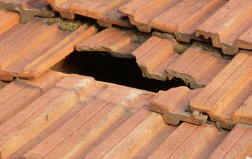 roof repair Burlingjobb, Powys